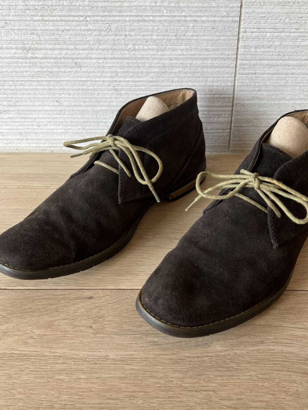 Calvin Klein Wilson Brown Suede Men's Loafers Size 10M F4115